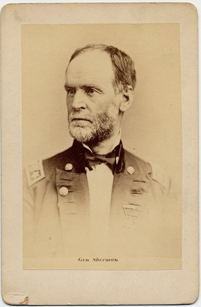 William Tecumseh Sherman (1820-91), general del Ejército de la Unión, comandante en jefe del Ejército de EE.UU. de American Photographer